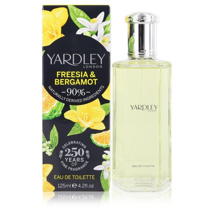 Yardley Freesia &amp; Bergamot by Yardley London Eau De Toilette Spray 4.2 oz (Women)